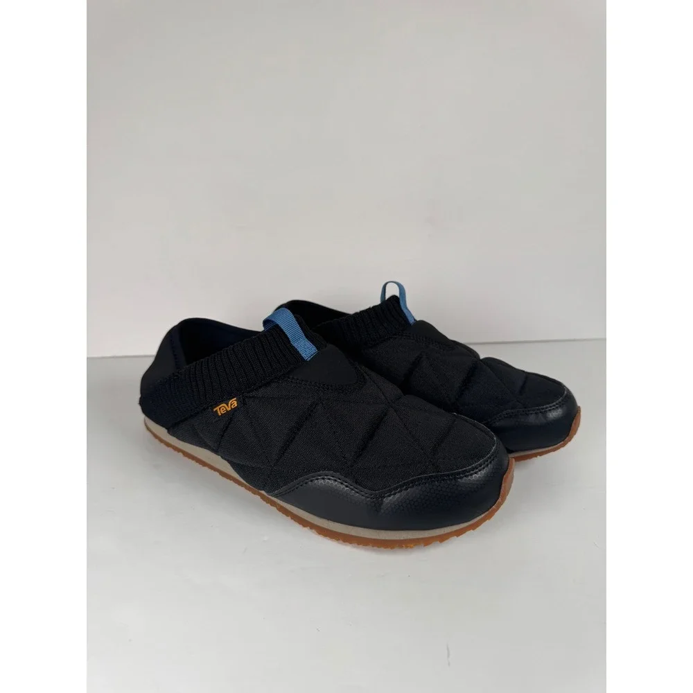 Teva ReEmber Ember‎ Moc Black Quilted Plaza Slip On Shoes 1125472 Mens 9 Casual